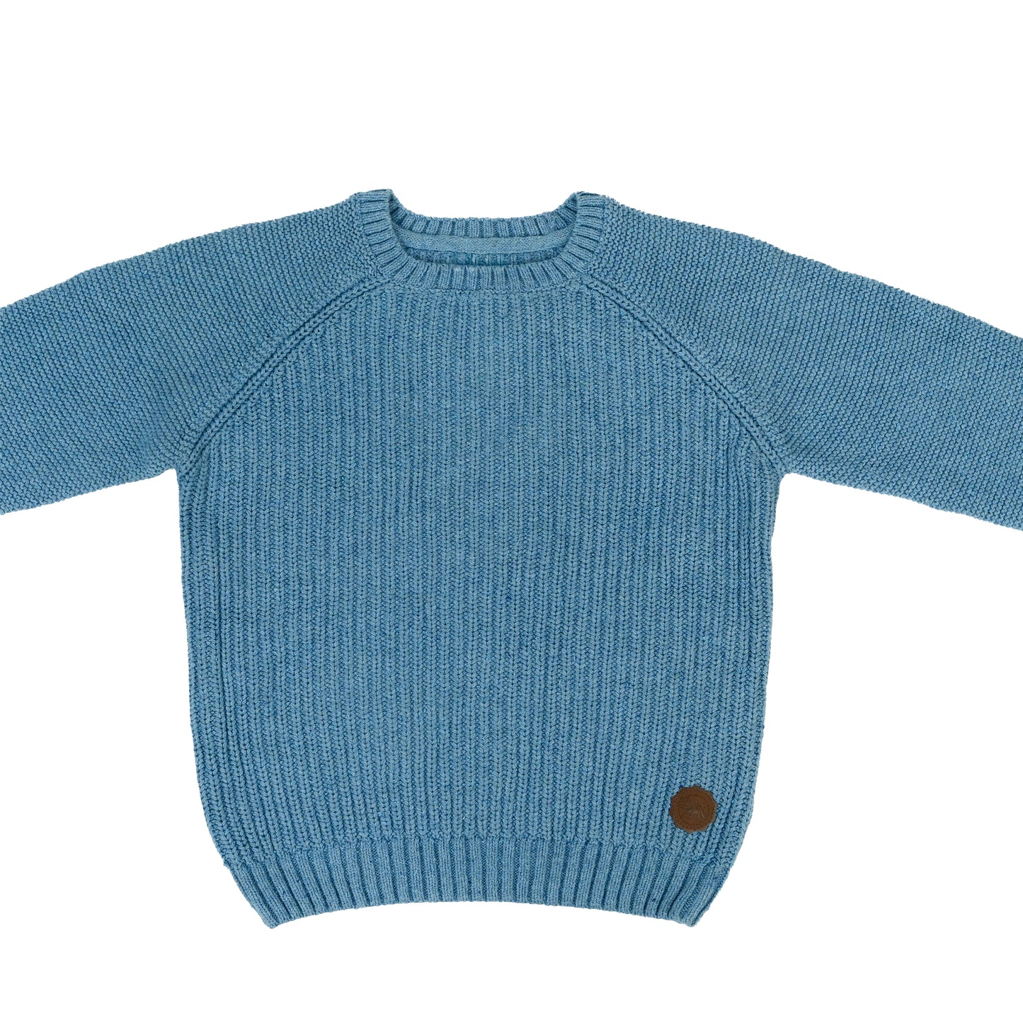 Boy's Classic Knit Pullover Sweater| Dusty Blue