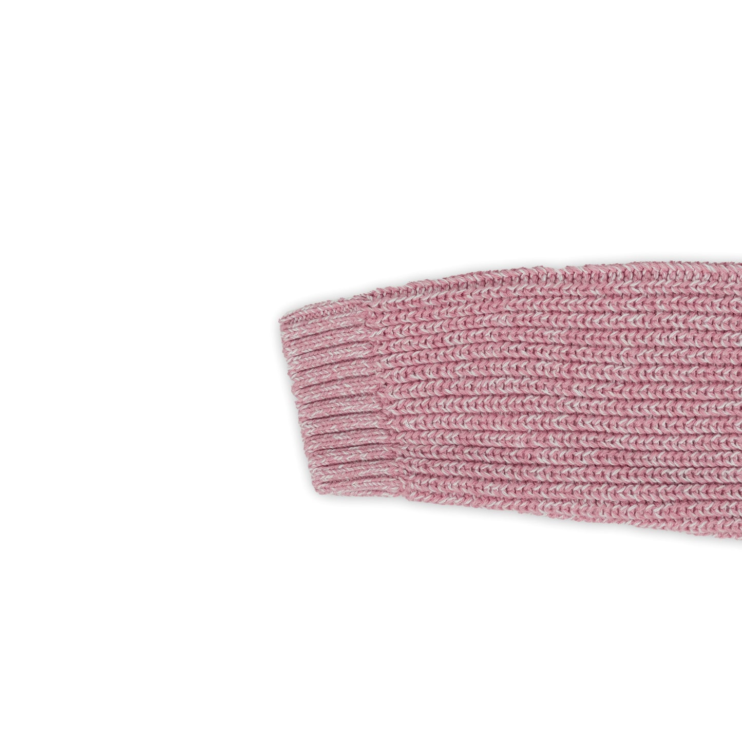 Sweet Petal Chevron Knit Pullover | Light pink